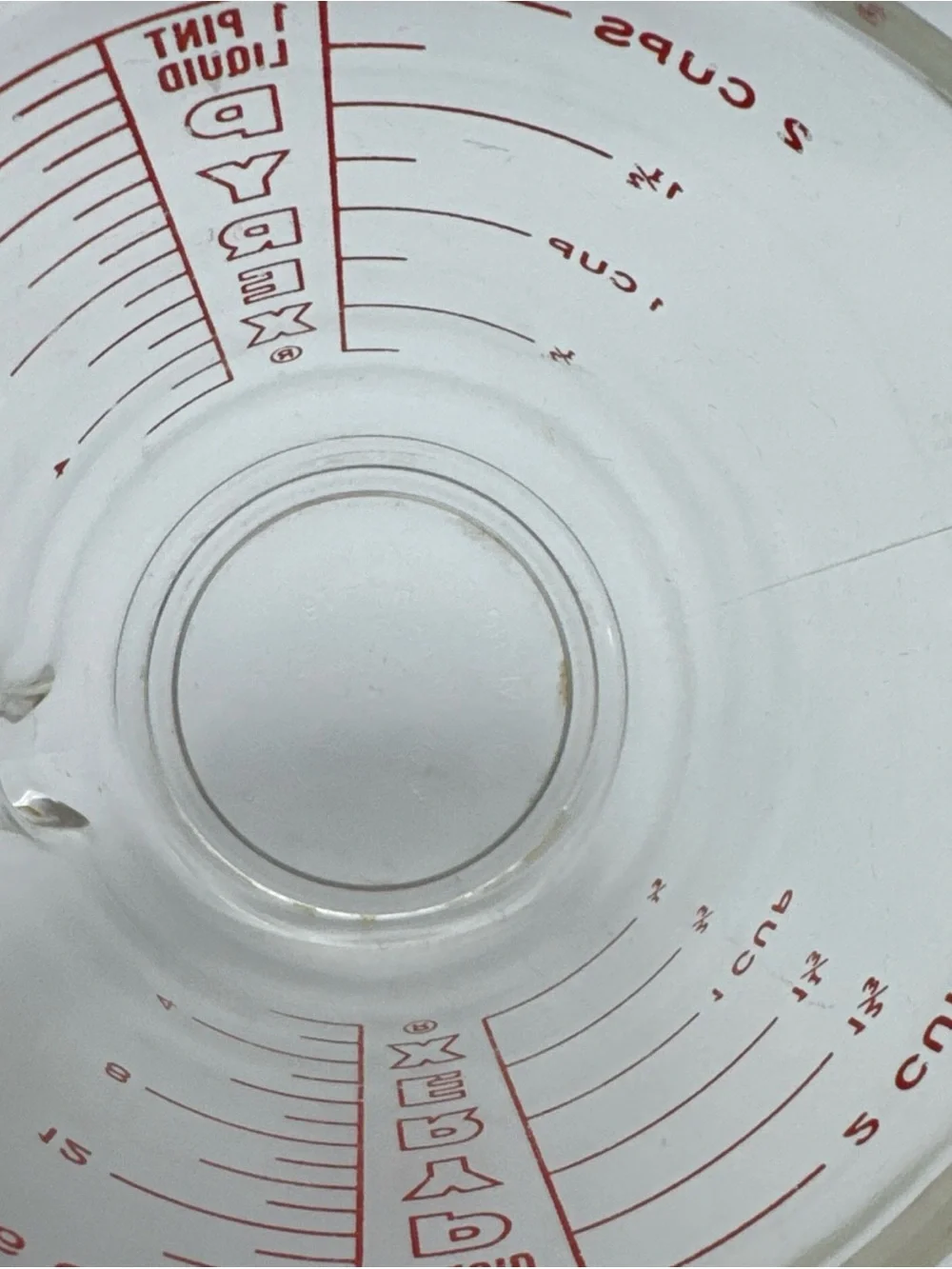 Pyrex measuring cup